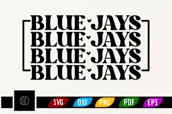 Blue Jays Retro Svg Design: A Versatile Creative Asset