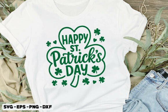 Celebrate with Style: Happy Stpatricks Day Svg Design