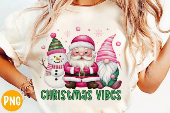 Christmas Vibes T-shirt Design for Festive Branding