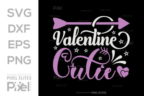Valentine Cutie SVG: A Charming Design Asset