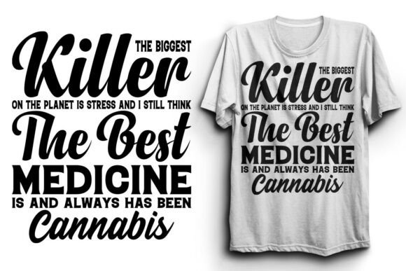 Weed Quotes T-Shirt Design: A Visual Asset for Modern Creators